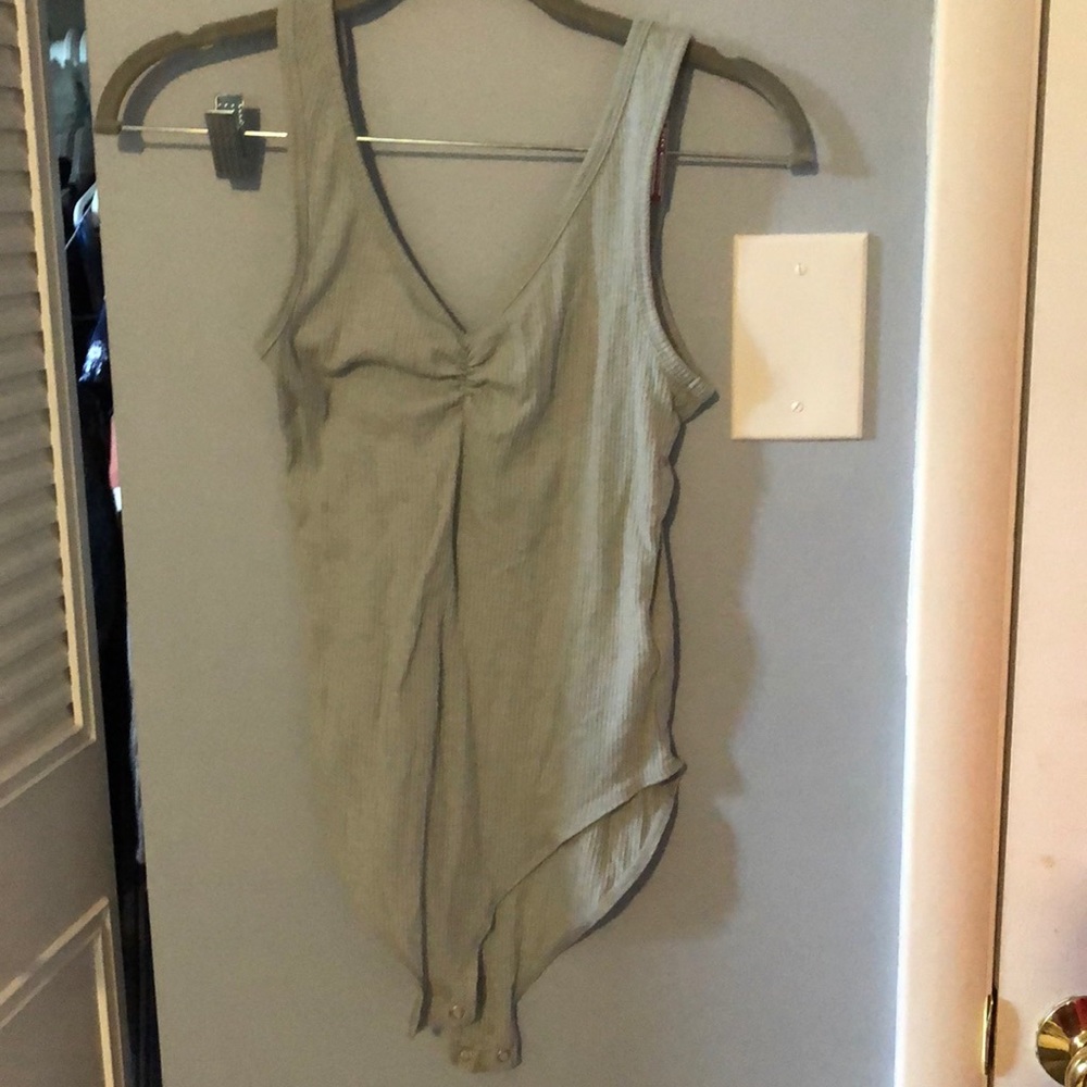 Teal Tank Body Suit